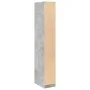 Engineered wood wardrobe in concrete gray, 30x50x200 cm by , Wardrobes - Ref: Foro24-3307687, Price: 105,54 €, Discount: %