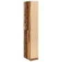 Armario de madera de ingeniería madera envejecida 30x50x200 cm de , Armarios roperos - Ref: Foro24-3307691, Precio: 113,95 €,...