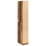 Ingenieurholzschrank, gealtertes Holz, 30x50x200 cm. von , Kleiderschränke - Ref: Foro24-3307691, Preis: 119,97 €, Rabatt: %