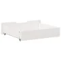 Zwei Massivholz-Kiefernschubladen unter dem Bett, 65x55x16 cm. von , Aufbewahrungsschubladen für zu Hause - Ref: Foro24-85093...
