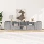 Corner furniture made of gray Sonoma engineered wood, 200x40x45 cm by , Closets and storage - Ref: Foro24-3307833, Price: 127...