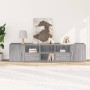 Eckschrank aus grauem Sonoma-Ingenieurholz 200x40x45 cm von , Schränke und Lagerung - Ref: Foro24-3307833, Preis: 129,69 €, R...