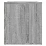 Corner furniture made of gray Sonoma engineered wood, 200x40x45 cm by , Closets and storage - Ref: Foro24-3307833, Price: 127...