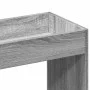 Aparador alto madera de ingeniería gris Sonoma 92x33x140 cm de , Librerías y estanterías - Ref: Foro24-3309614, Precio: 94,11...