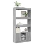 Hoher Schrank aus grauer Sonoma-Ingenieurholz 92x33x180 cm. von , Bücherregale und Regale - Ref: Foro24-3309623, Preis: 116,1...
