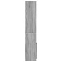 Hoher Schrank aus grauer Sonoma-Ingenieurholz 92x33x180 cm. von , Bücherregale und Regale - Ref: Foro24-3309623, Preis: 116,1...