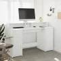 Schreibtisch mit LED-Licht, Holzwerkstoff, weiß, 140x55x91 cm. von , Schreibtische - Ref: Foro24-3309420, Preis: 207,85 €, Ra...