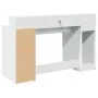 Schreibtisch mit LED-Licht, Holzwerkstoff, weiß, 140x55x91 cm. von , Schreibtische - Ref: Foro24-3309420, Preis: 207,85 €, Ra...