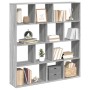 Regal aus Sonoma-Engineering-Holz in Grau, 132x29x141,5 cm. von , Bücherregale und Regale - Ref: Foro24-3310312, Preis: 108,2...