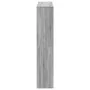 Engineered wood bookshelf in Sonoma gray, 132x29x141.5 cm by , Bookcases and shelves - Ref: Foro24-3310312, Price: 106,83 €, ...