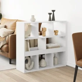 Raumteiler aus weißem Ingenieurholz, 100x33x94,5 cm. von , Bücherregale und Regale - Ref: Foro24-3309510, Preis: 84,76 €, Rab...