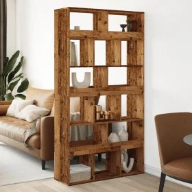 Aged wood room divider 100x33x187.5 cm by , Bookcases and shelves - Ref: Foro24-3309544, Price: 208,16 €, Discount: %