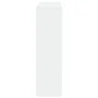 Engineered wood white room divider 100x33x115 cm by , Bookcases and shelves - Ref: Foro24-3309546, Price: 74,39 €, Discount: %