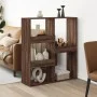 Separador de ambientes madera marrón roble 100x33x115 cm de , Librerías y estanterías - Ref: Foro24-3309552, Precio: 74,33 €,...