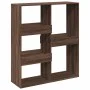 Separador de ambientes madera marrón roble 100x33x115 cm de , Librerías y estanterías - Ref: Foro24-3309552, Precio: 74,33 €,...