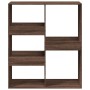 Raumteiler aus braunem Eichenholz 100x33x115 cm von , Bücherregale und Regale - Ref: Foro24-3309552, Preis: 75,19 €, Rabatt: %