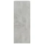 2-level gray concrete plywood bookshelf 80x30x76.5cm by , Bookcases and shelves - Ref: Foro24-801003, Price: 45,90 €, Discoun...
