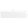 Balkonmarkise aus weißem Oxford-Stoff, 75 x 300 cm von vidaXL, Sonnenschirme - Ref: Foro24-134888, Preis: 17,69 €, Rabatt: %