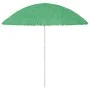 Sombrilla de playa Hawaii verde 300 cm de vidaXL, Sombrillas - Ref: Foro24-314699, Precio: 38,45 €, Descuento: %