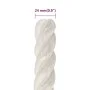 Cuerda de trabajo polipropileno blanco 24 mm 25 m de , Sogas y cuerdas metálicas - Ref: Foro24-153071, Precio: 48,17 €, Descu...