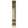 Armario de madera de ingeniería roble Sonoma 30x50x200 cm by , Wardrobes - Ref: Foro24-3307686, Price: 116,08 €, Discount: %