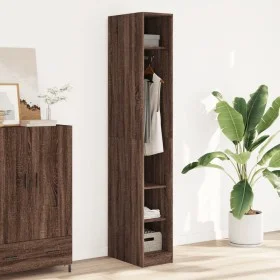 Ingenieurholzschrank in Eichenbraun 30x50x200 cm von , Kleiderschränke - Ref: Foro24-3307690, Preis: 98,62 €, Rabatt: %