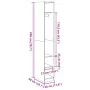 Armario madera de ingeniería color roble marrón 30x50x200 cm by , Wardrobes - Ref: Foro24-3307690, Price: 98,62 €, Discount: %