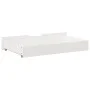 Cajones debajo cama con ruedas 2 uds madera maciza pino blanco de , Cajones de almacenaje doméstico - Ref: Foro24-850921, Pre...