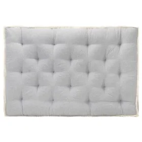 Gray pallet sofa cushion 120x80x10 cm by vidaXL, Cushions for chairs and sofas - Ref: Foro24-314800, Price: 70,16 €, Discount: %