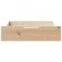 Cajones debajo de cama con ruedas 2 uds madera maciza de pino by , Home storage drawers - Ref: Foro24-850935, Price: 58,81 €,...