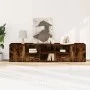 Eckschrank aus geräucherter Eichen-Ingenieurholz 200x40x45 cm. von , Schränke und Lagerung - Ref: Foro24-3307832, Preis: 124,...
