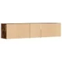 Eckschrank aus geräucherter Eichen-Ingenieurholz 200x40x45 cm. von , Schränke und Lagerung - Ref: Foro24-3307832, Preis: 124,...