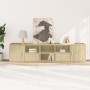 Eckschrank aus Sonoma-Eiche, 200x40x45 cm, aus Ingenieurholz. von , Schränke und Lagerung - Ref: Foro24-3307830, Preis: 125,9...