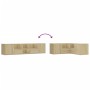 Mueble de esquina madera ingeniería roble Sonoma 200x40x45 cm by , Closets and storage - Ref: Foro24-3307830, Price: 125,96 €...