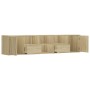Eckschrank aus Sonoma-Eiche, 200x40x45 cm, aus Ingenieurholz. von , Schränke und Lagerung - Ref: Foro24-3307830, Preis: 125,9...