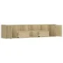 Mueble de esquina madera ingeniería roble Sonoma 200x40x45 cm by , Closets and storage - Ref: Foro24-3307830, Price: 123,87 €...