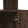 Hoher Schrank aus Eichenholzoptik Spanplatte, braun, 92x33x140 cm. von , Bücherregale und Regale - Ref: Foro24-3309615, Preis...