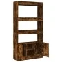 Hoher Schrank aus geräucherter Eichen-Ingenieurholz 92x33x180 cm. von , Bücherregale und Regale - Ref: Foro24-3309622, Preis:...