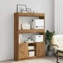 Handgefertigter hoher Schrank aus Eichen-Ingenieurholz, 92x33x140 cm. von , Bücherregale und Regale - Ref: Foro24-3309617, Pr...