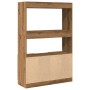 Aparador alto madera de ingeniería roble artesanal 92x33x140 cm by , Bookcases and shelves - Ref: Foro24-3309617, Price: 93,0...