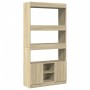 Hoher Schrank aus Sonoma-Eichen-Ingenieurholz 92x33x180 cm. von , Bücherregale und Regale - Ref: Foro24-3309620, Preis: 106,2...
