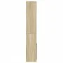 Aparador alto madera de ingeniería roble Sonoma 92x33x180 cm de , Librerías y estanterías - Ref: Foro24-3309620, Precio: 104,...