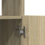 Aparador alto madera de ingeniería roble Sonoma 92x33x180 cm by , Bookcases and shelves - Ref: Foro24-3309620, Price: 106,25 ...