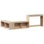Mueble con escritorio madera maciza pino 222x107x75 cm by , Nightstands - Ref: Foro24-855756, Price: 132,57 €, Discount: %