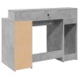 Escritorio con LED madera ingeniería gris hormigón 120x55x91 cm by , Desks - Ref: Foro24-3309414, Price: 216,01 €, Discount: %