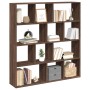 Estantería de madera de ingeniería marrón roble 132x29x141,5 cm by , Bookcases and shelves - Ref: Foro24-3310313, Price: 122,...