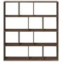 Ingenieurholzregal in Eichenbraun 132x29x141,5 cm von , Bücherregale und Regale - Ref: Foro24-3310313, Preis: 116,75 €, Rabat...