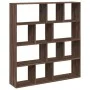 Ingenieurholzregal in Eichenbraun 132x29x141,5 cm von , Bücherregale und Regale - Ref: Foro24-3310313, Preis: 116,75 €, Rabat...
