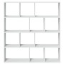 Estantería librería madera de ingeniería blanca 132x29x141,5 cm by , Bookcases and shelves - Ref: Foro24-3310307, Price: 139,...