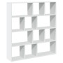 Estantería librería madera de ingeniería blanca 132x29x141,5 cm by , Bookcases and shelves - Ref: Foro24-3310307, Price: 139,...